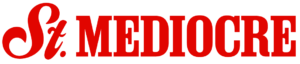 Logotipo St.Mediocre rojo